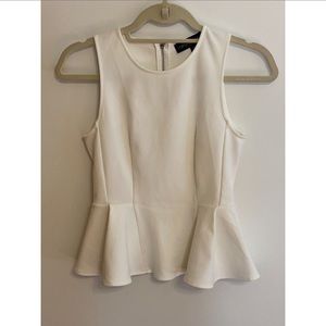 Topshop Petite Peplum Top